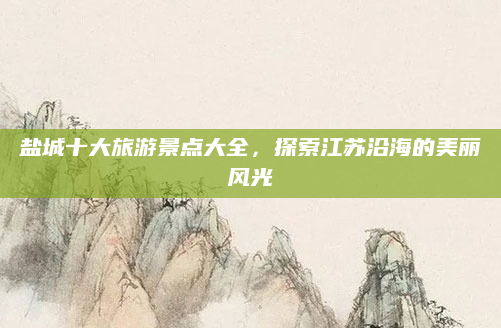 盐城十大旅游景点大全,探索江苏沿海的美丽风光