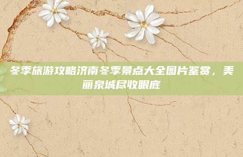 冬季旅游攻略济南冬季景点大全图片鉴赏,美丽泉城尽收眼底