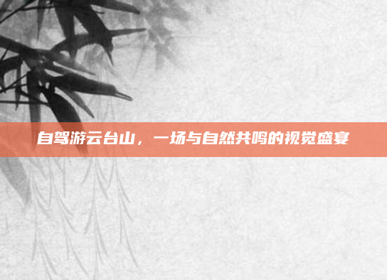 自驾游云台山,一场与自然共鸣的视觉盛宴