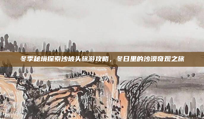 冬季秘境探索沙坡头旅游攻略,冬日里的沙漠奇观之旅