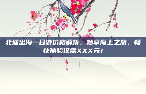 北塘出海一日游价格解析,畅享海上之旅,畅快体验仅需XXX元!