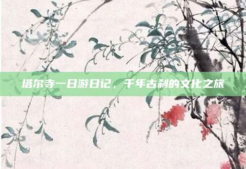 塔尔寺一日游日记,千年古刹的文化之旅