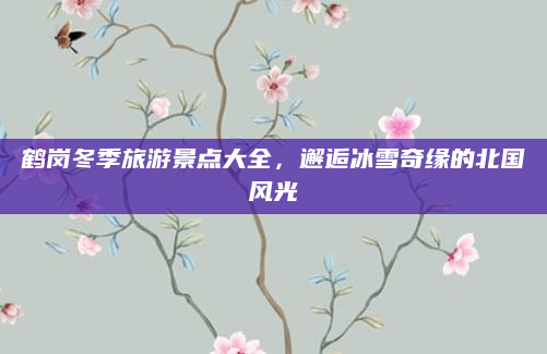 鹤岗冬季旅游景点大全,邂逅冰雪奇缘的北国风光