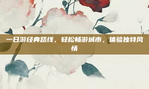 一日游经典路线，轻松畅游城市，体验独特风情
