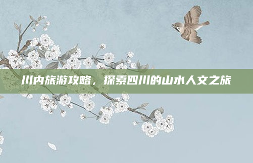 川内旅游攻略，探索四川的山水人文之旅