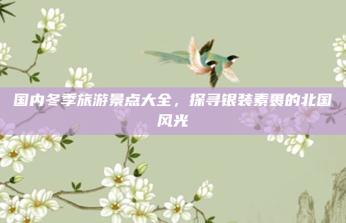 国内冬季旅游景点大全,探寻银装素裹的北国风光
