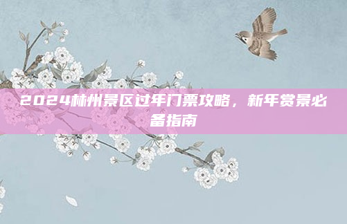 2024林州景区过年门票攻略,新年赏景必备指南