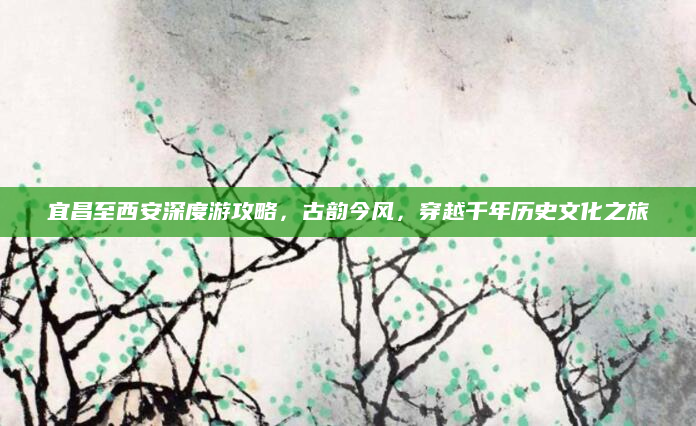 宜昌至西安深度游攻略，古韵今风，穿越千年历史文化之旅