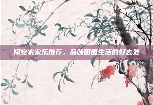 翔安农家乐推荐,品味田园生活的好去处