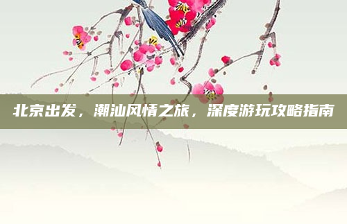 北京出发,潮汕风情之旅,深度游玩攻略指南
