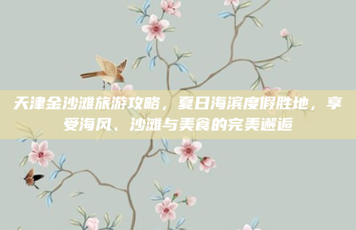 天津金沙滩旅游攻略,夏日海滨度假胜地,享受海风、沙滩与美食的完美邂逅