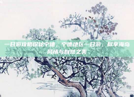 一日游攻略探秘宁德,宁德地区一日游,尽享海岛风情与自然之美
