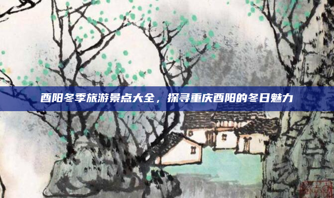 酉阳冬季旅游景点大全,探寻重庆酉阳的冬日魅力
