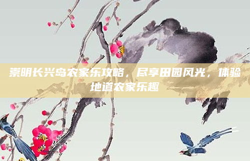 崇明长兴岛农家乐攻略,尽享田园风光,体验地道农家乐趣