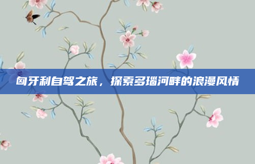 匈牙利自驾之旅,探索多瑙河畔的浪漫风情
