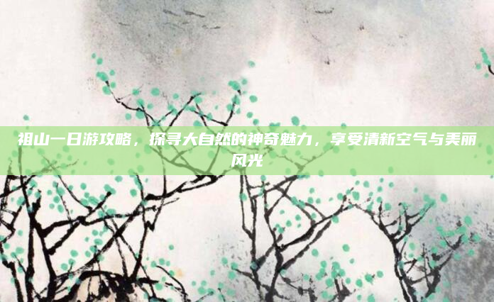 祖山一日游攻略,探寻大自然的神奇魅力,享受清新空气与美丽风光