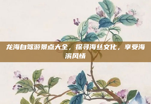 龙海自驾游景点大全,探寻海丝文化,享受海滨风情