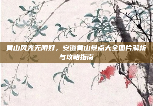 黄山风光无限好,安徽黄山景点大全图片解析与攻略指南