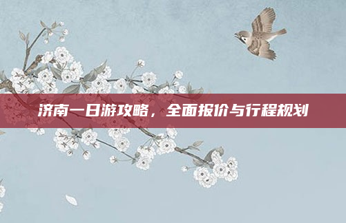 济南一日游攻略,全面报价与行程规划