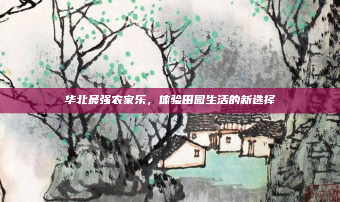 华北最强农家乐,体验田园生活的新选择