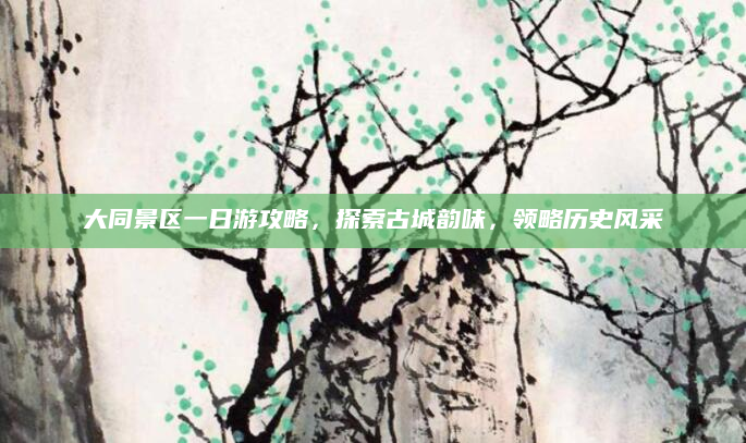 大同景区一日游攻略,探索古城韵味,领略历史风采