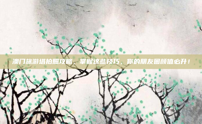 澳门旅游塔拍照攻略,掌握这些技巧,你的朋友圈颜值必升!