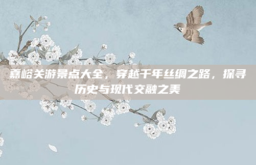 嘉峪关游景点大全,穿越千年丝绸之路,探寻历史与现代交融之美