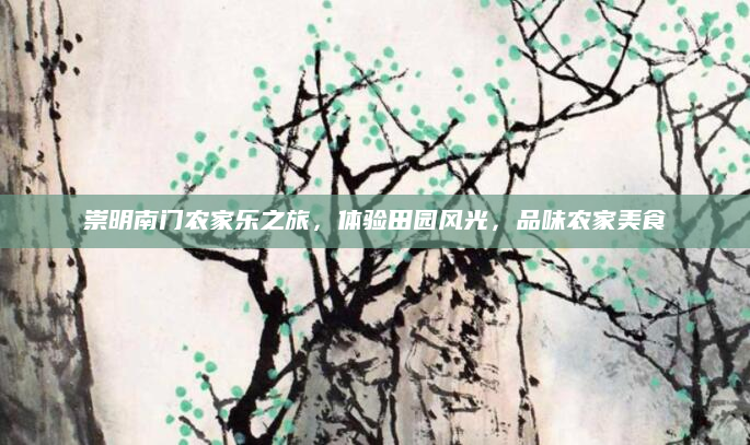崇明南门农家乐之旅,体验田园风光,品味农家美食