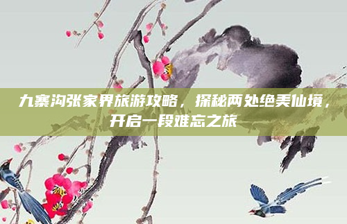 九寨沟张家界旅游攻略,探秘两处绝美仙境,开启一段难忘之旅