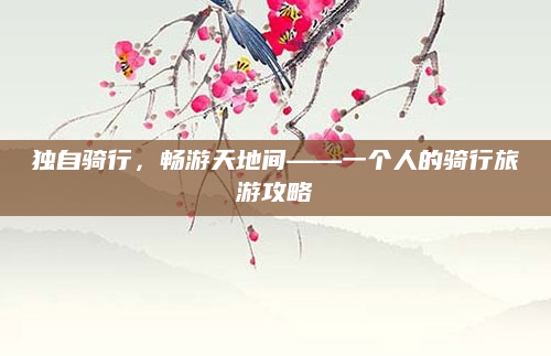 独自骑行，畅游天地间——一个人的骑行旅游攻略