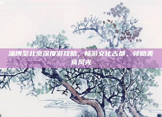 淄博至北京深度游攻略,畅游文化古都,领略美食风光