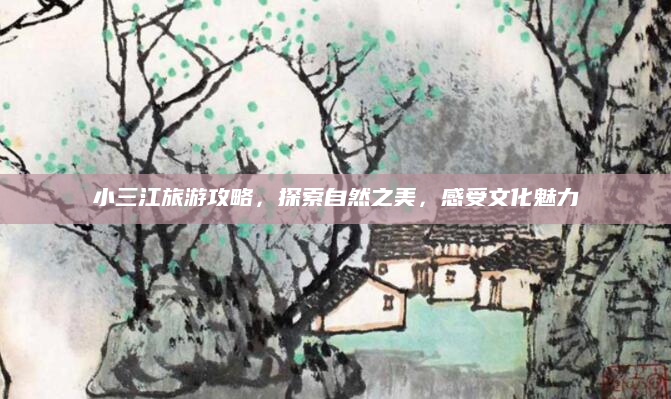 小三江旅游攻略，探索自然之美，感受文化魅力
