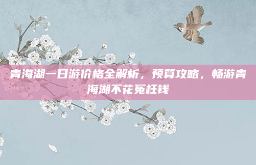 青海湖一日游价格全解析，预算攻略，畅游青海湖不花冤枉钱
