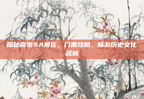 探秘南京5A景区，门票攻略，畅游历史文化名城