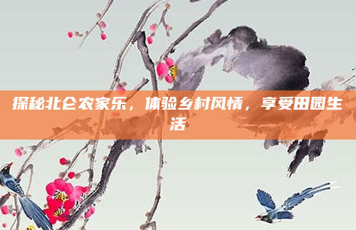 探秘北仑农家乐，体验乡村风情，享受田园生活