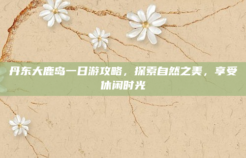 丹东大鹿岛一日游攻略,探索自然之美,享受休闲时光