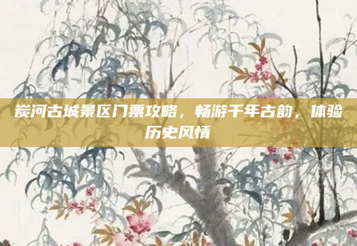 炭河古城景区门票攻略,畅游千年古韵,体验历史风情