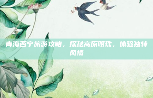 青海西宁旅游攻略,探秘高原明珠,体验独特风情