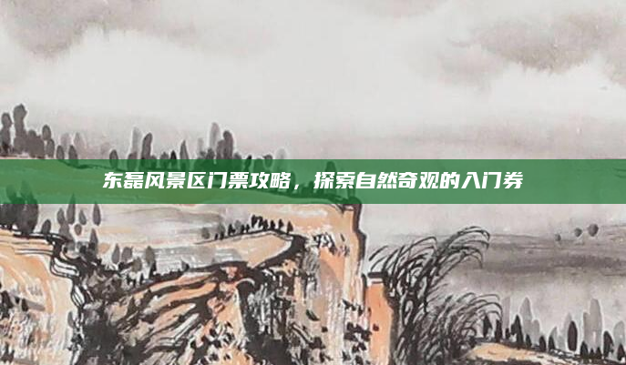 东磊风景区门票攻略,探索自然奇观的入门券