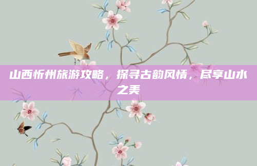山西忻州旅游攻略,探寻古韵风情,尽享山水之美