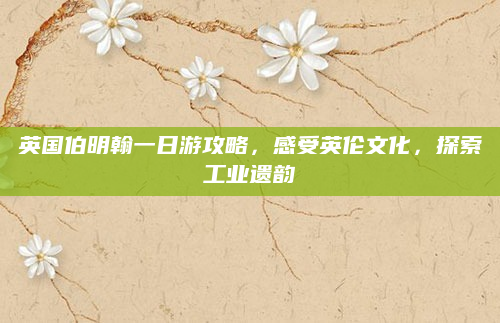 英国伯明翰一日游攻略,感受英伦文化,探索工业遗韵