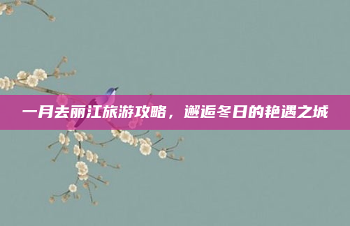 一月去丽江旅游攻略,邂逅冬日的艳遇之城