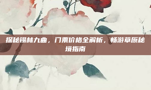 探秘锡林九曲,门票价格全解析,畅游草原秘境指南