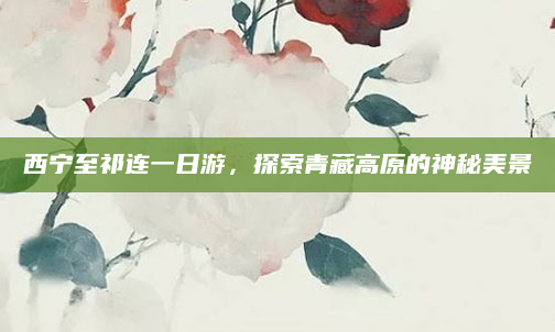 西宁至祁连一日游,探索青藏高原的神秘美景