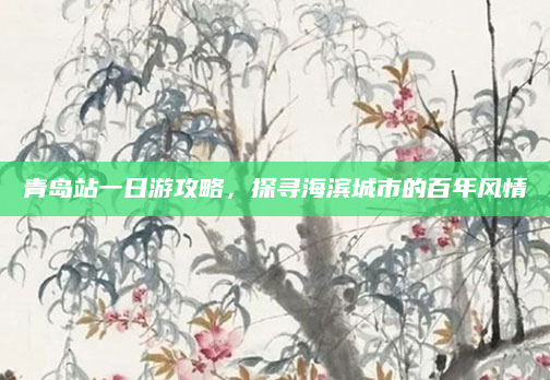 青岛站一日游攻略,探寻海滨城市的百年风情