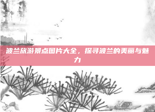 波兰旅游景点图片大全，探寻波兰的美丽与魅力