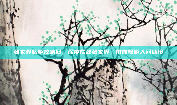 张家界旅游攻略网，深度揭秘张家界，带你畅游人间仙境