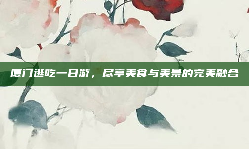 厦门逛吃一日游,尽享美食与美景的完美融合