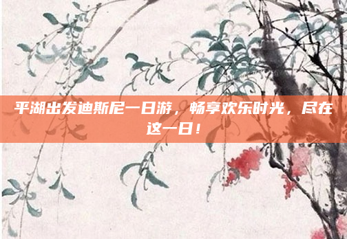 平湖出发迪斯尼一日游，畅享欢乐时光，尽在这一日！