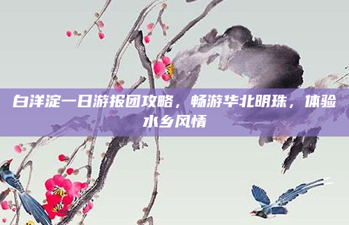白洋淀一日游报团攻略,畅游华北明珠,体验水乡风情